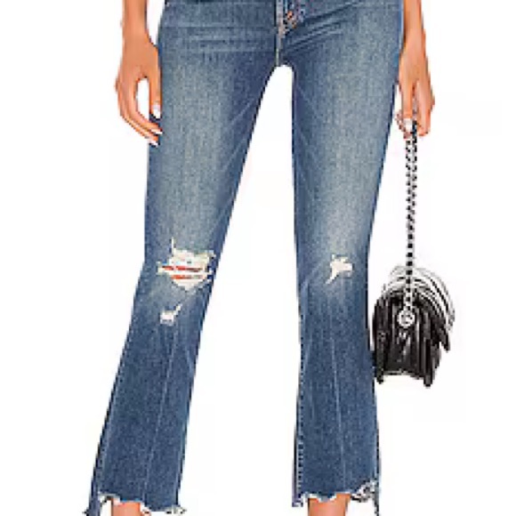 Mother Denim The Insider Crop Step Chew NWT - Picture 1 of 16